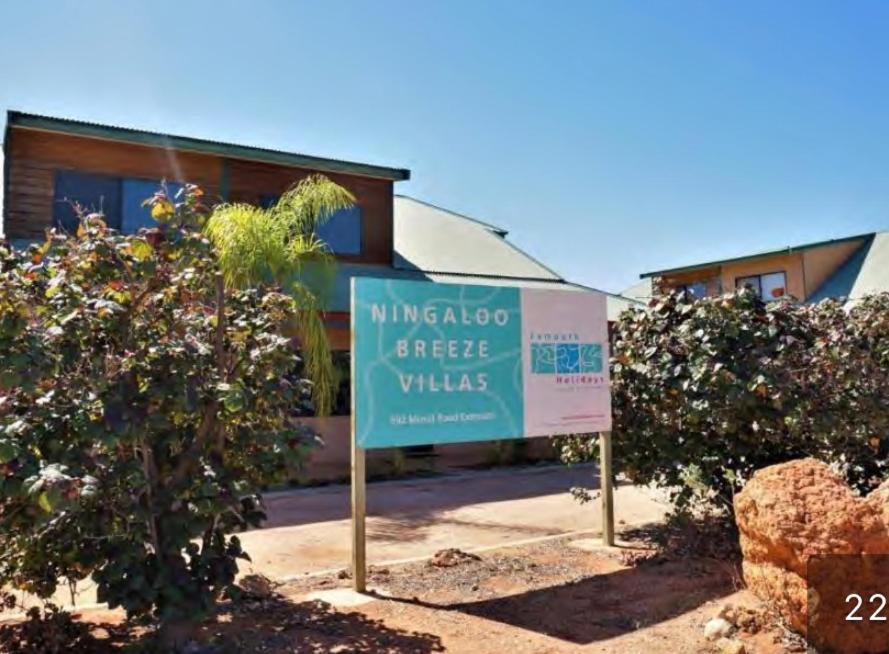 The Ningaloo Breeze Villa 5 エクスマウス エクステリア 写真